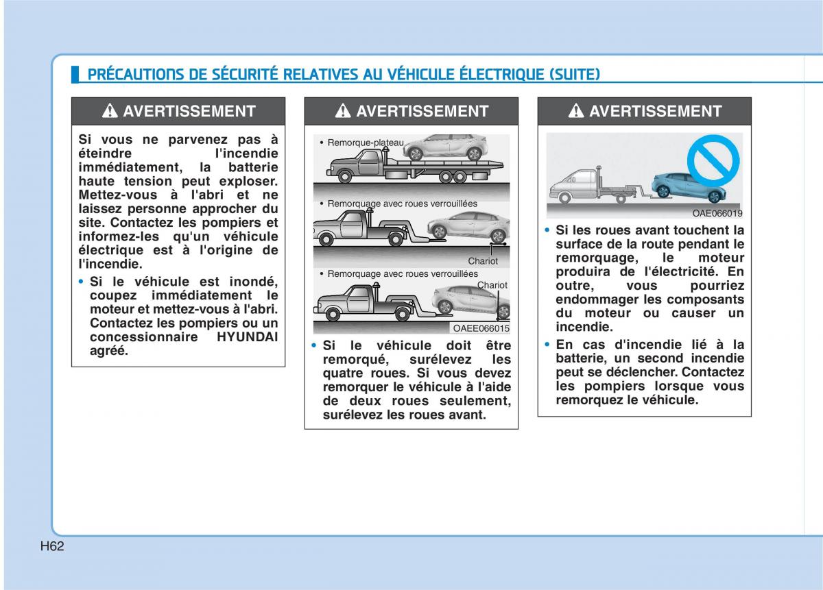 Hyundai Ioniq Electric manuel du proprietaire / page 71