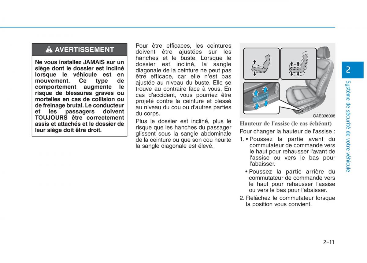 Hyundai Ioniq Electric manuel du proprietaire / page 89