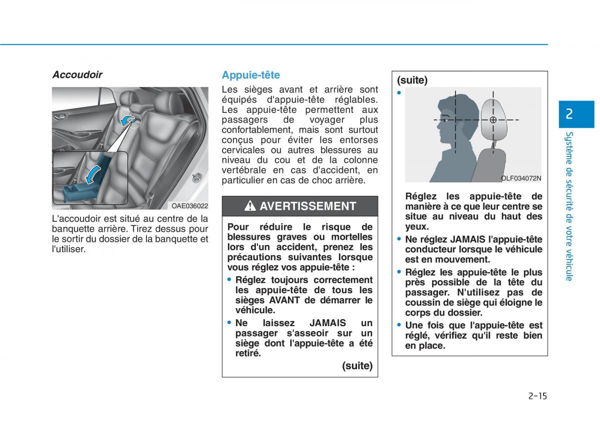 Hyundai Ioniq Electric manuel du proprietaire / page 93