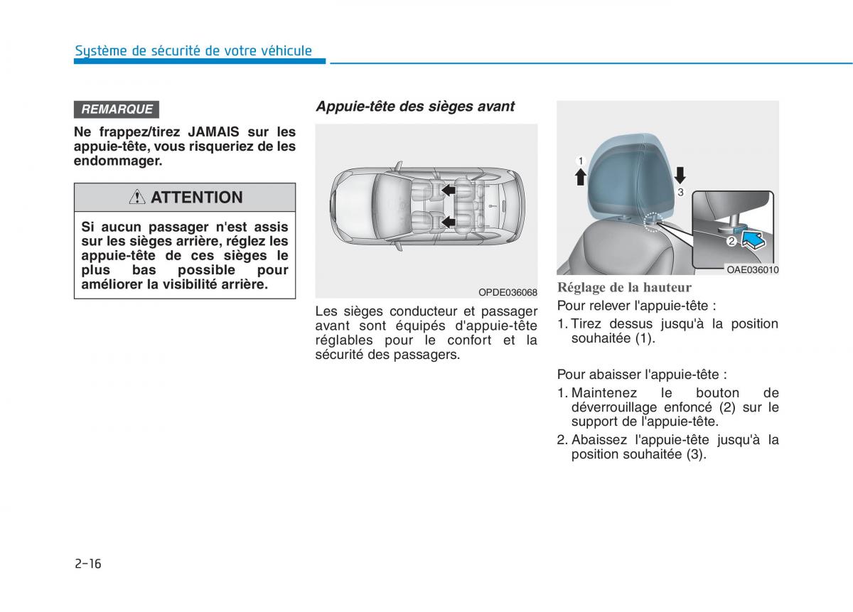 Hyundai Ioniq Electric manuel du proprietaire / page 94