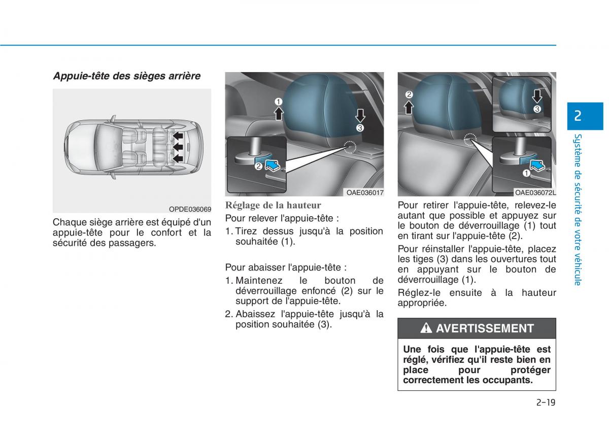 Hyundai Ioniq Electric manuel du proprietaire / page 97