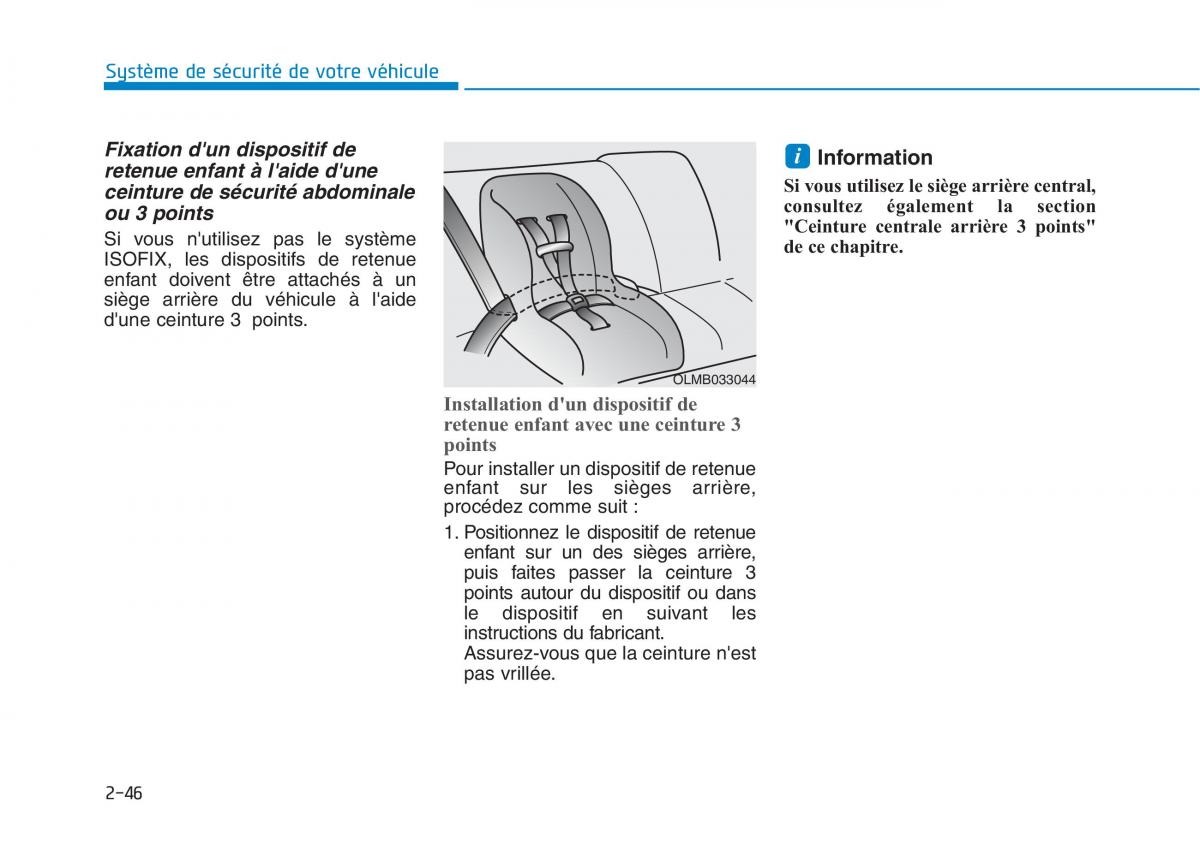 Hyundai Ioniq Electric manuel du proprietaire / page 124