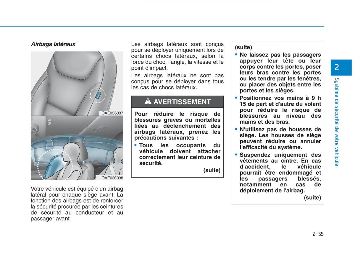 Hyundai Ioniq Electric manuel du proprietaire / page 133