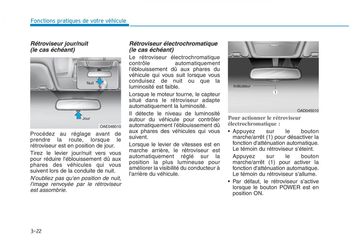 Hyundai Ioniq Electric manuel du proprietaire / page 171