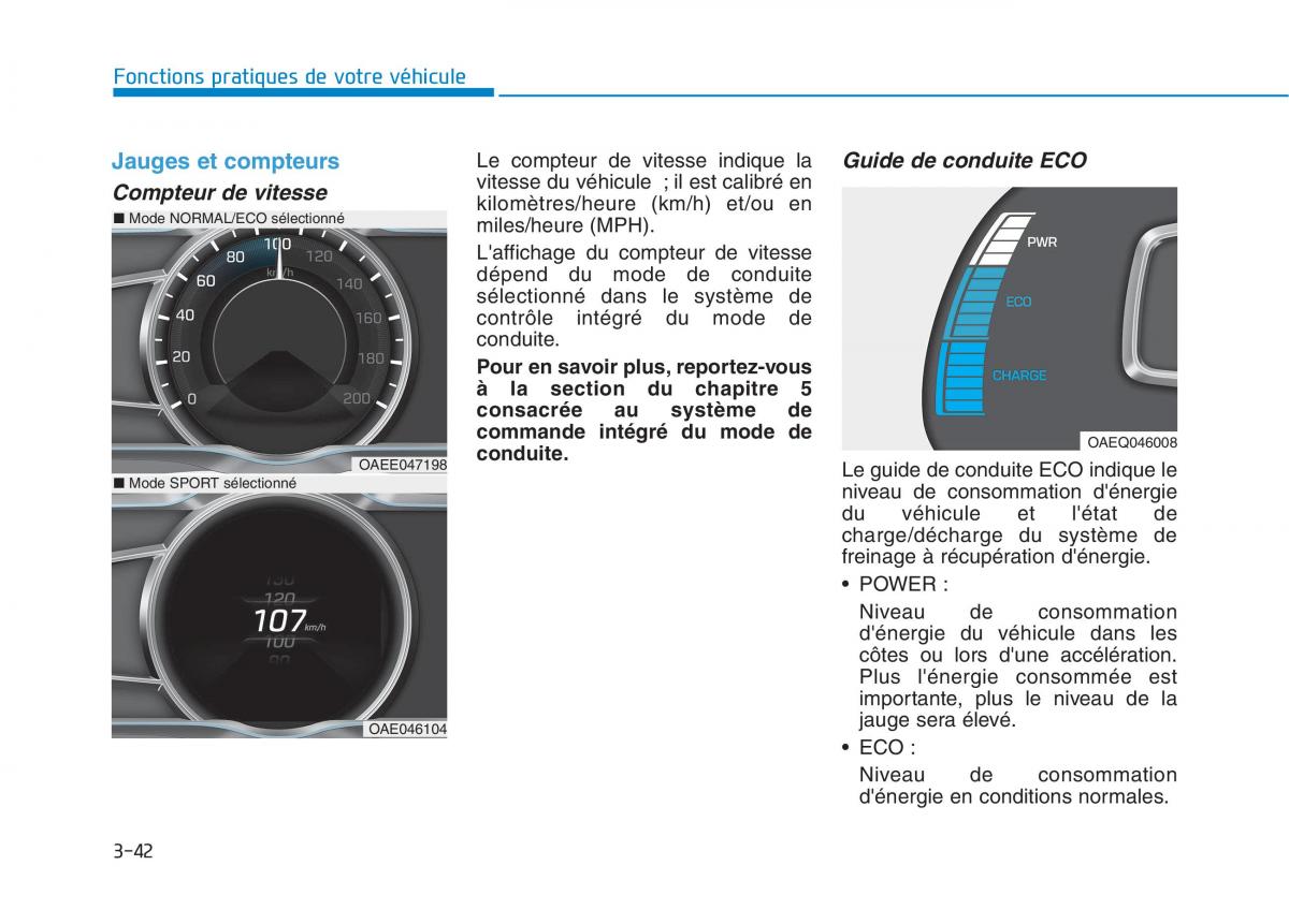 Hyundai Ioniq Electric manuel du proprietaire / page 191