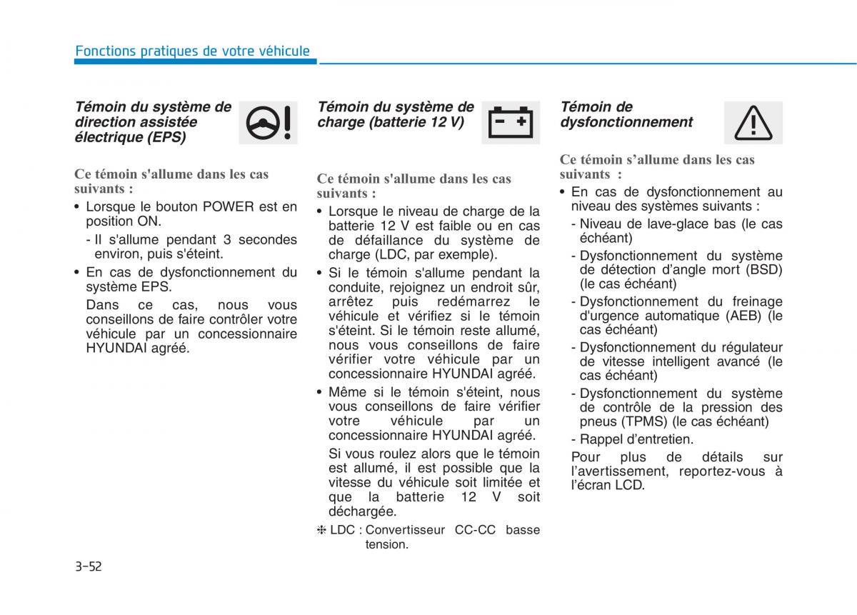 Hyundai Ioniq Electric manuel du proprietaire / page 201