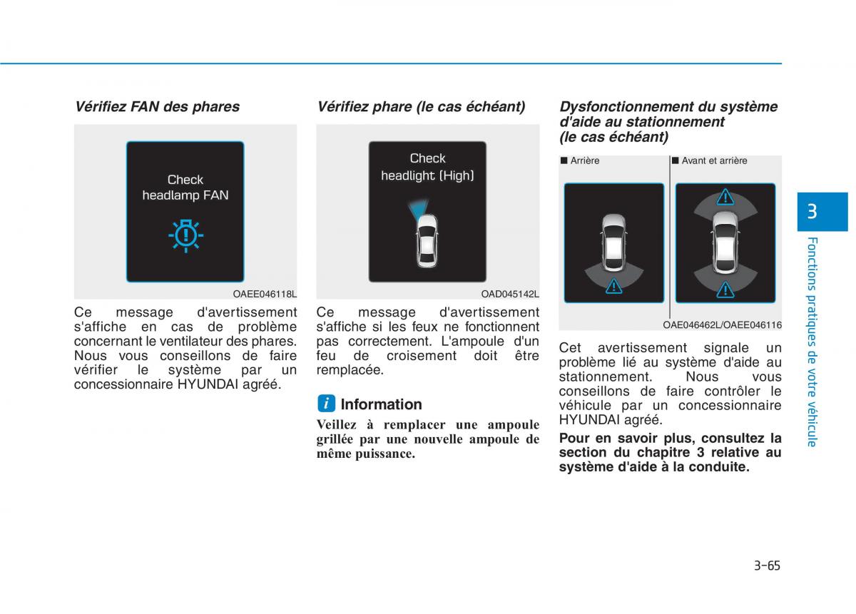 Hyundai Ioniq Electric manuel du proprietaire / page 214