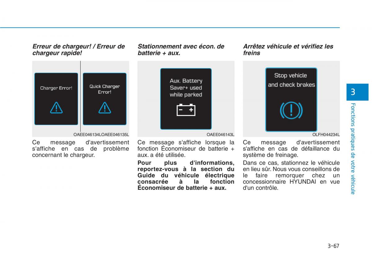 Hyundai Ioniq Electric manuel du proprietaire / page 216