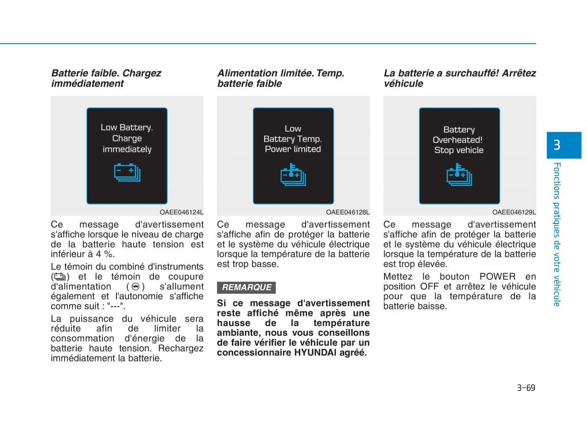 Hyundai Ioniq Electric manuel du proprietaire / page 218