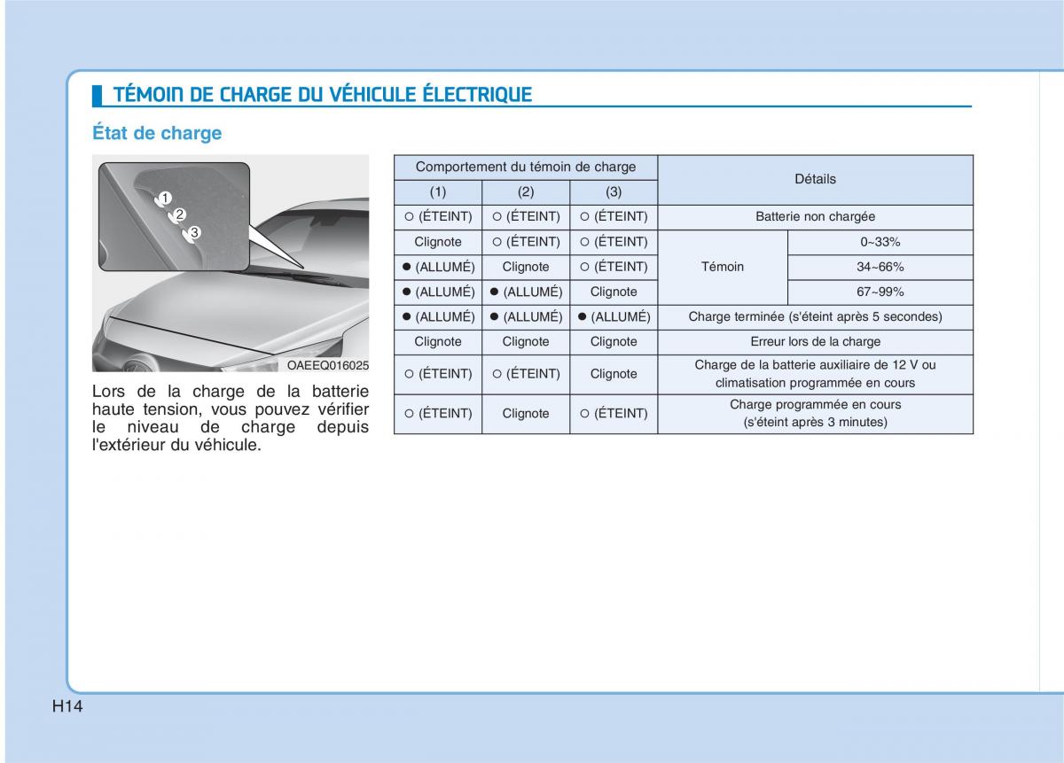 Hyundai Ioniq Electric manuel du proprietaire / page 23