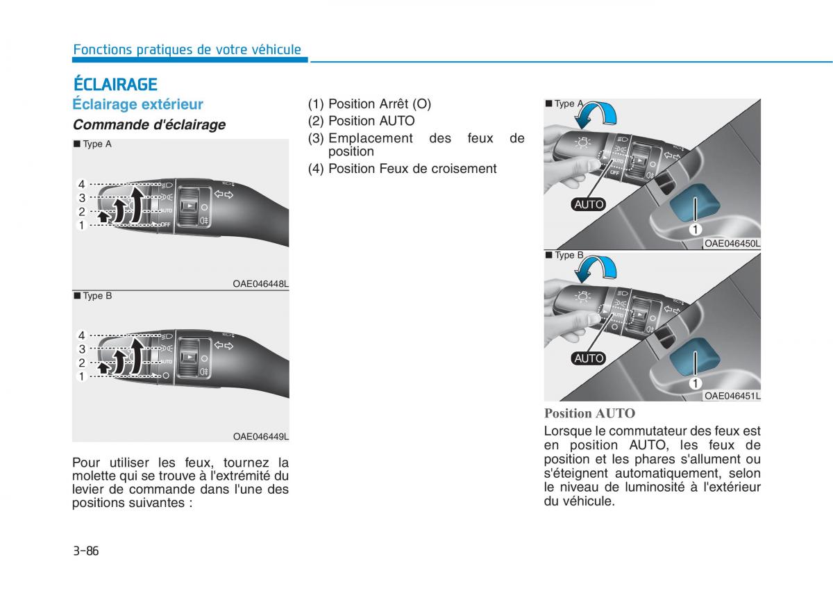 Hyundai Ioniq Electric manuel du proprietaire / page 235