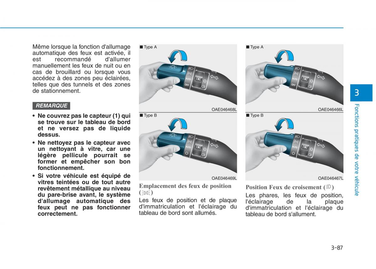 Hyundai Ioniq Electric manuel du proprietaire / page 236