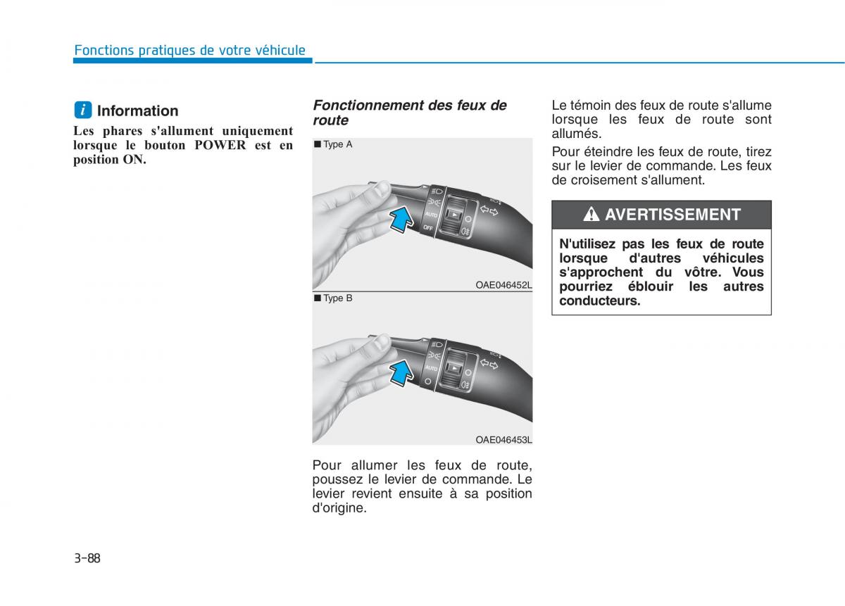 Hyundai Ioniq Electric manuel du proprietaire / page 237