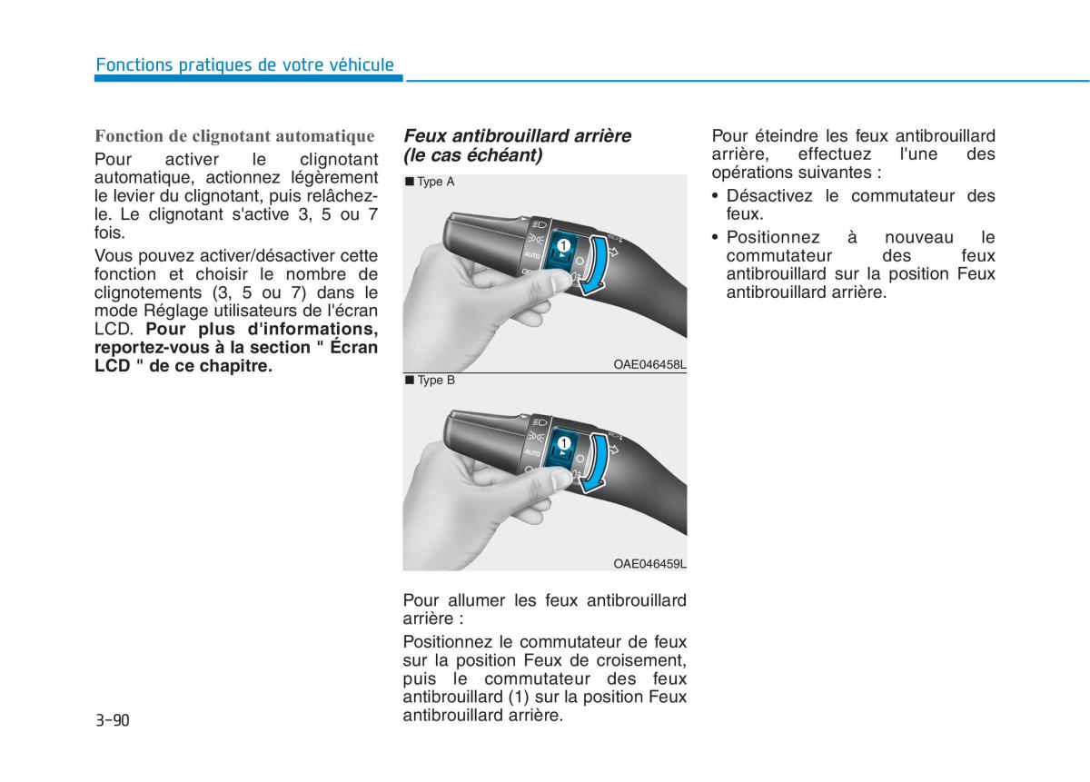 Hyundai Ioniq Electric manuel du proprietaire / page 239