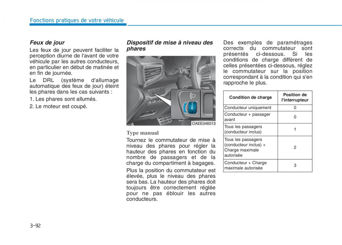 Hyundai Ioniq Electric manuel du proprietaire / page 241