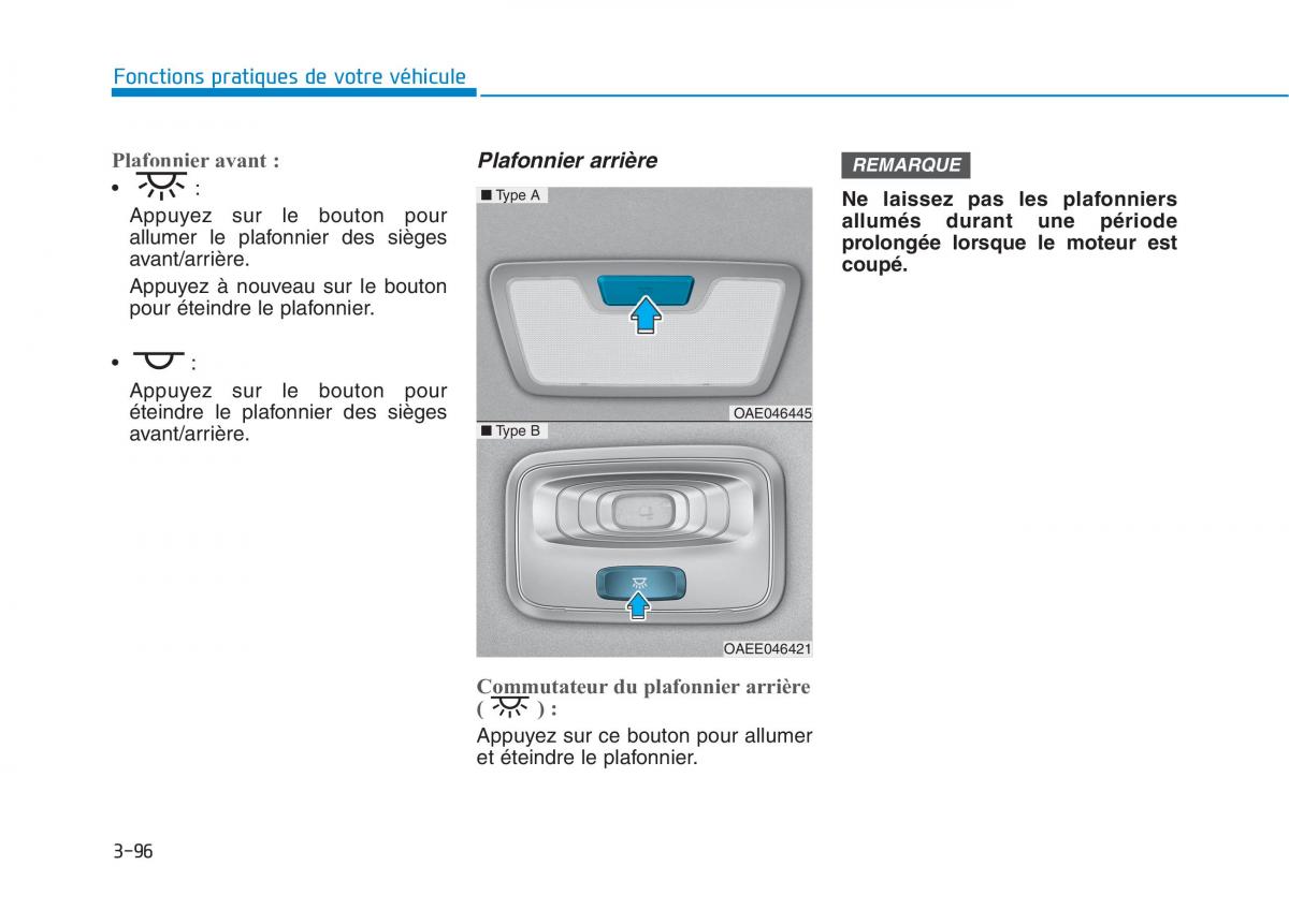 Hyundai Ioniq Electric manuel du proprietaire / page 245