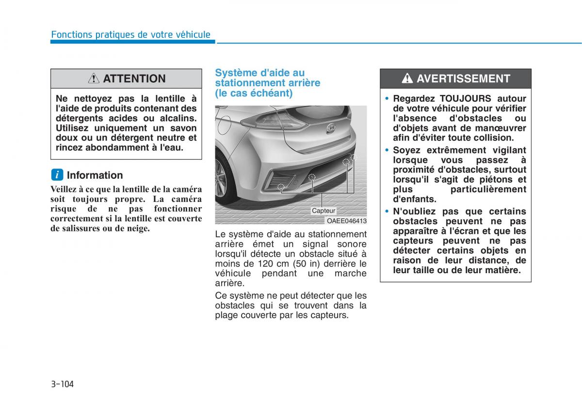 Hyundai Ioniq Electric manuel du proprietaire / page 253