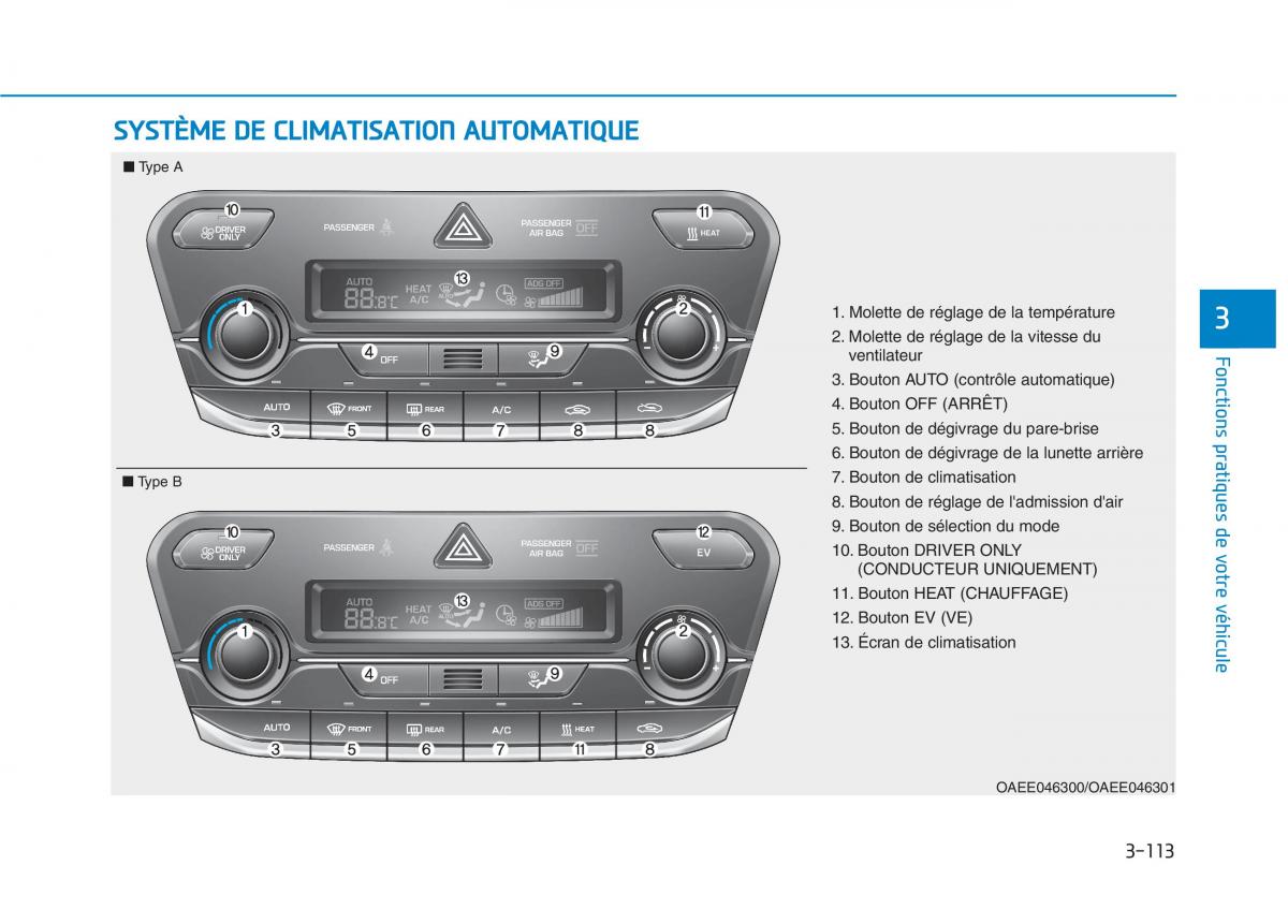 Hyundai Ioniq Electric manuel du proprietaire / page 262