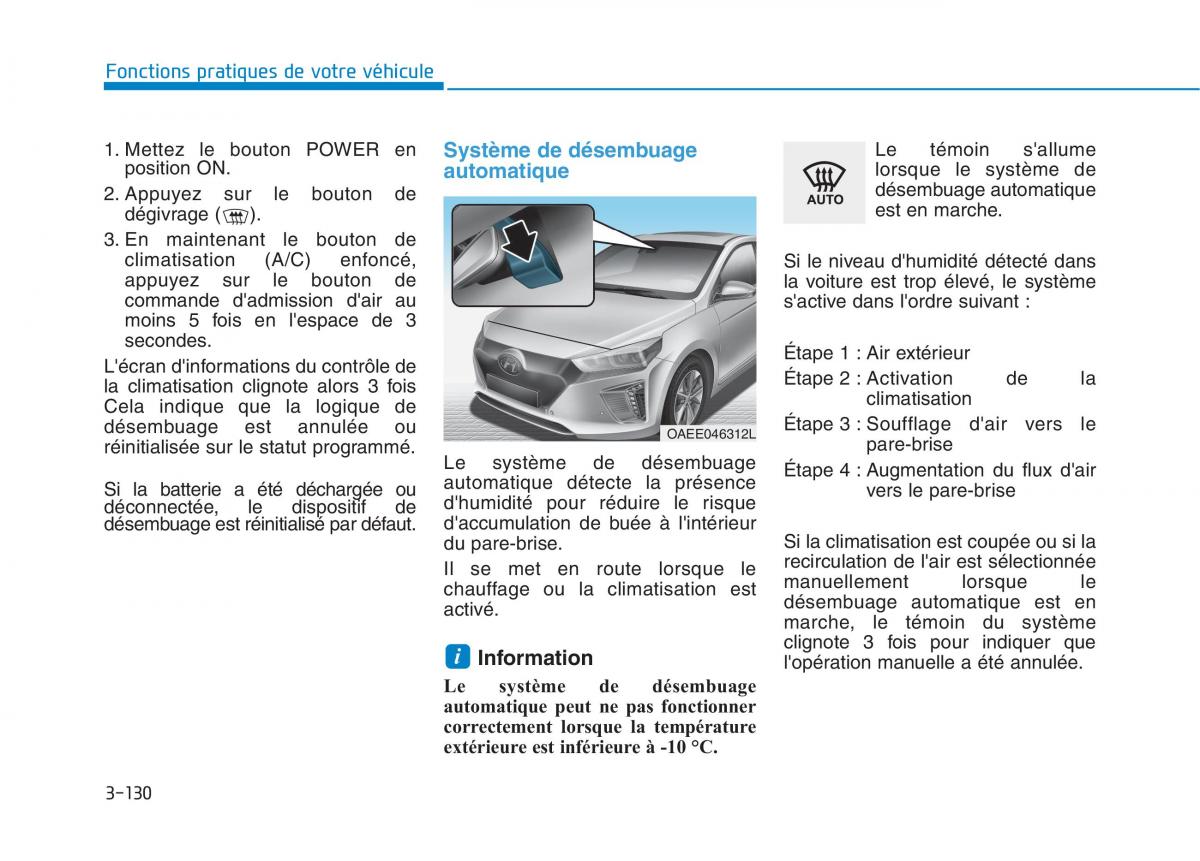 Hyundai Ioniq Electric manuel du proprietaire / page 279