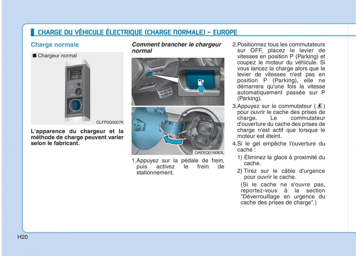 Hyundai Ioniq Electric manuel du proprietaire / page 29