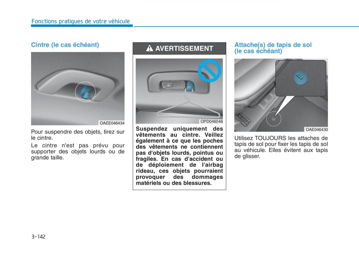 Hyundai Ioniq Electric manuel du proprietaire / page 291