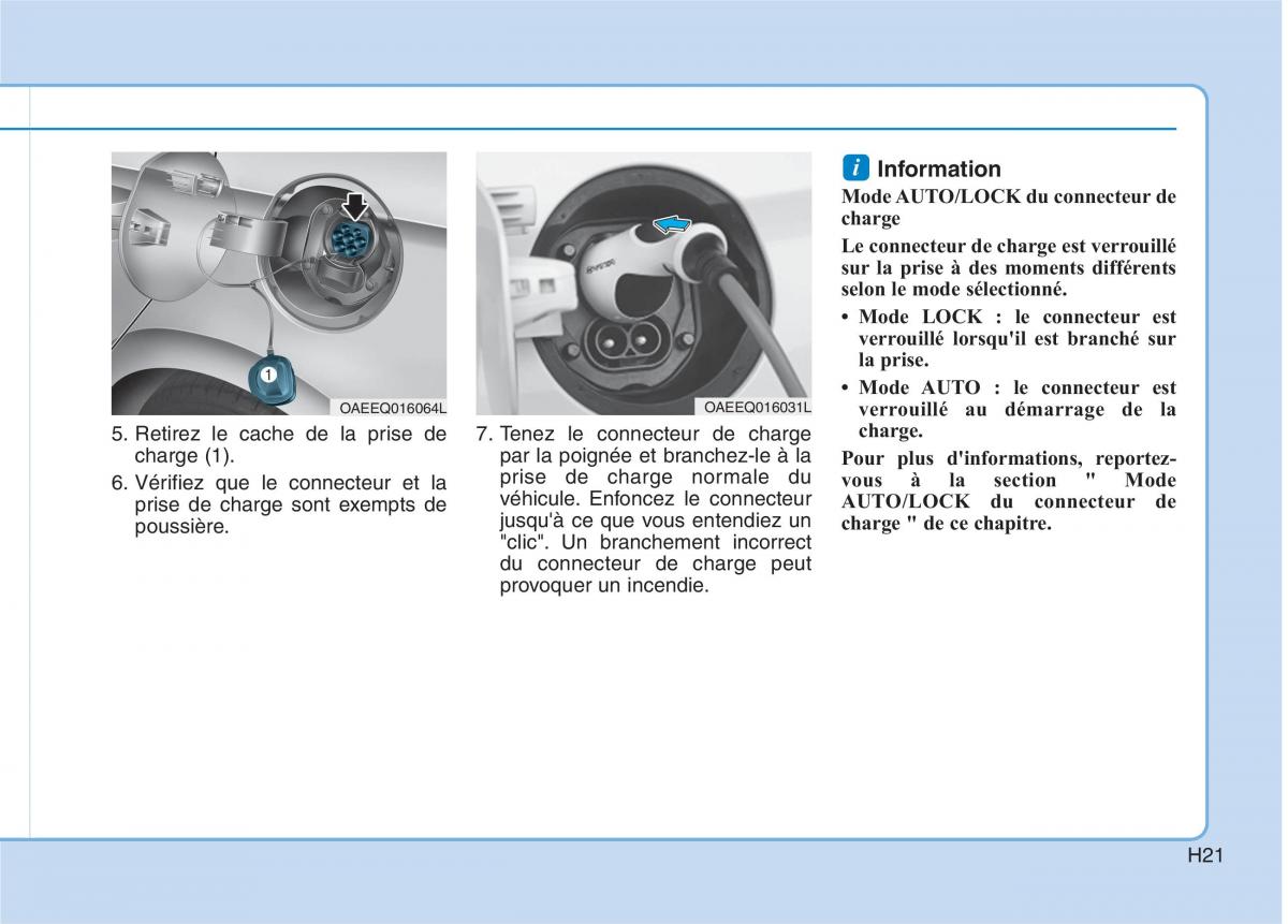 Hyundai Ioniq Electric manuel du proprietaire / page 30