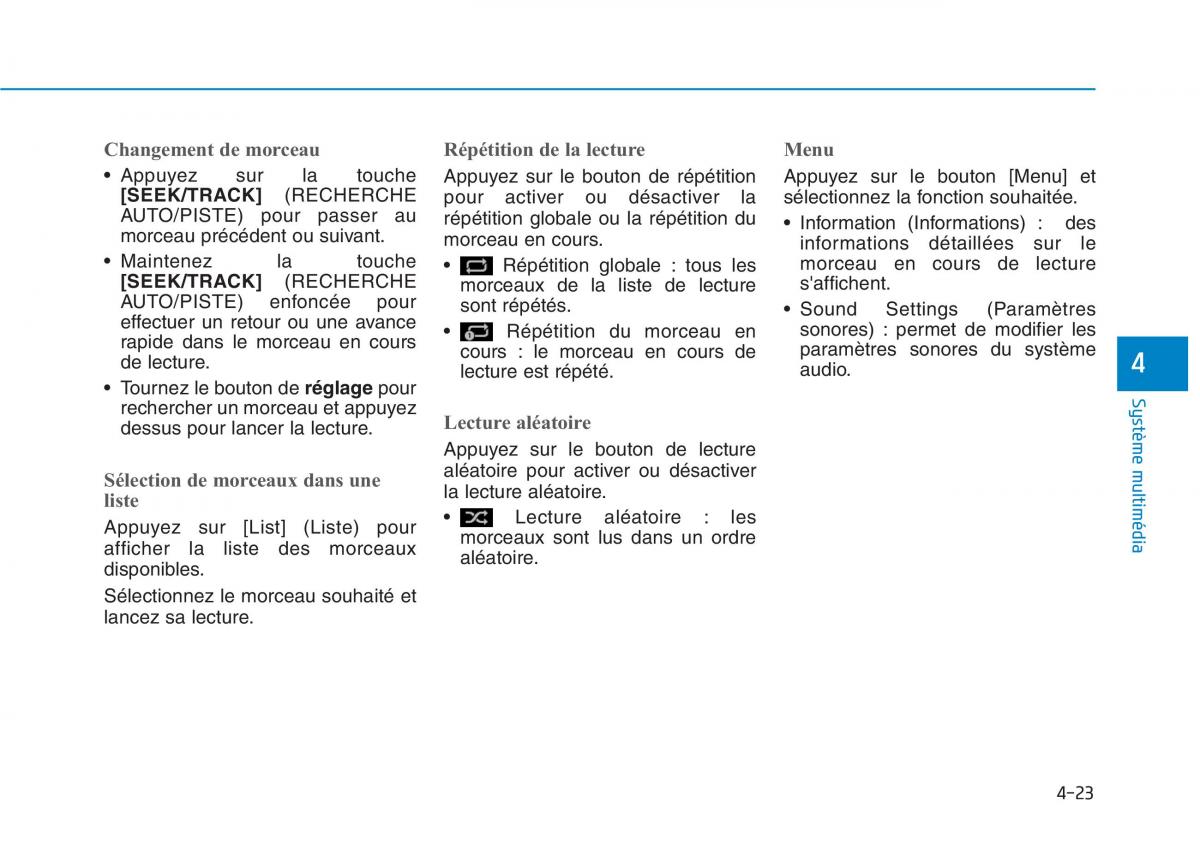 Hyundai Ioniq Electric manuel du proprietaire / page 317