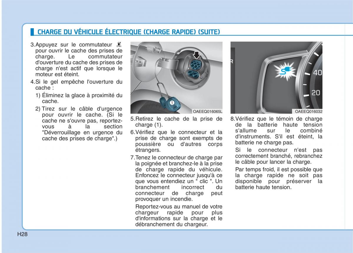 Hyundai Ioniq Electric manuel du proprietaire / page 37