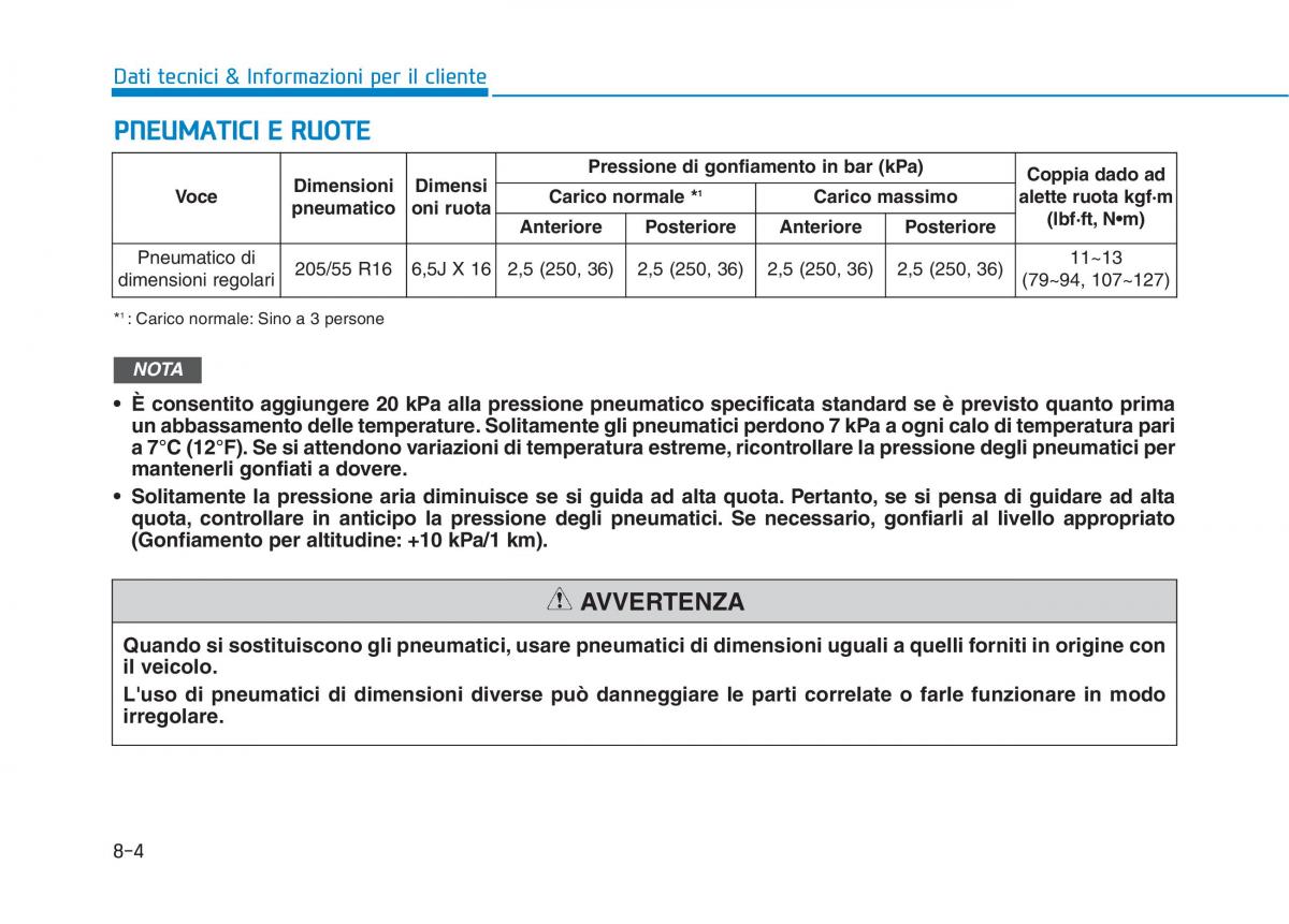 Hyundai Ioniq Electric manuale del proprietario / page 549