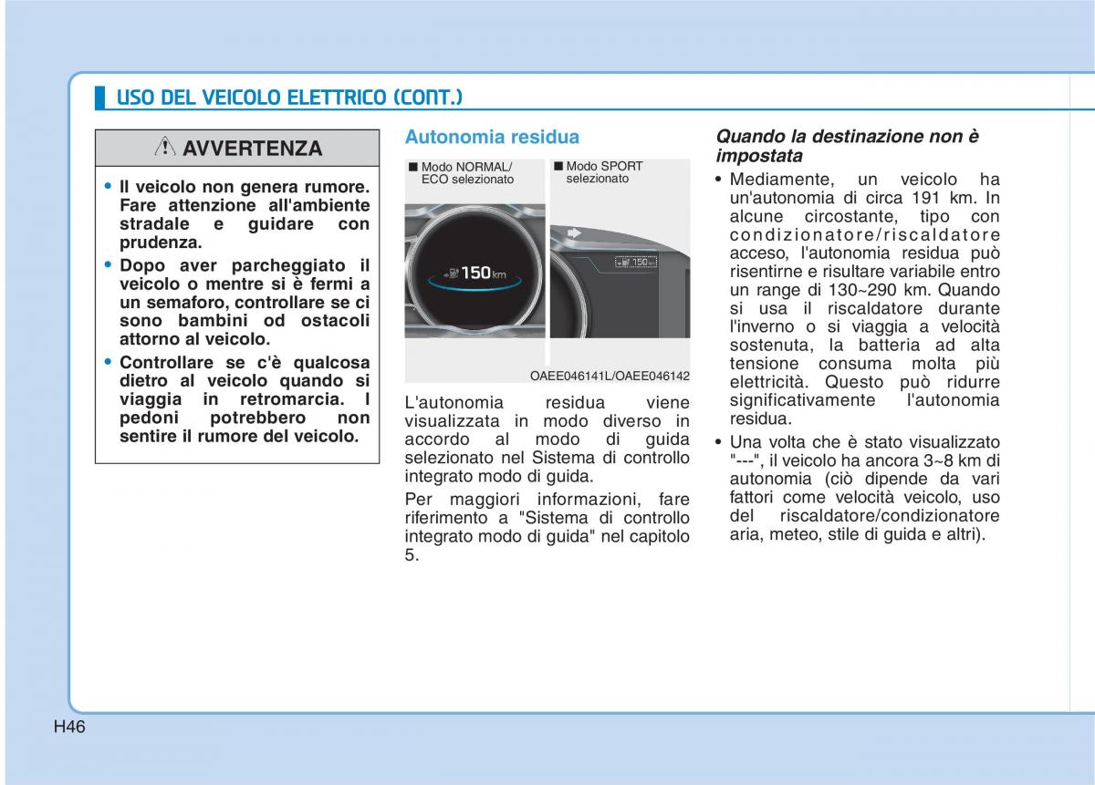 Hyundai Ioniq Electric manuale del proprietario / page 55