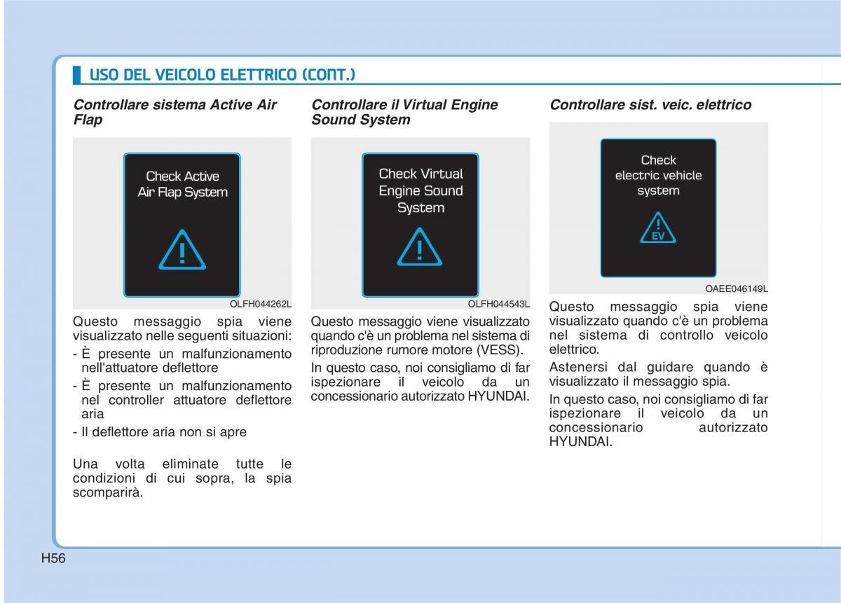 Hyundai Ioniq Electric manuale del proprietario / page 65