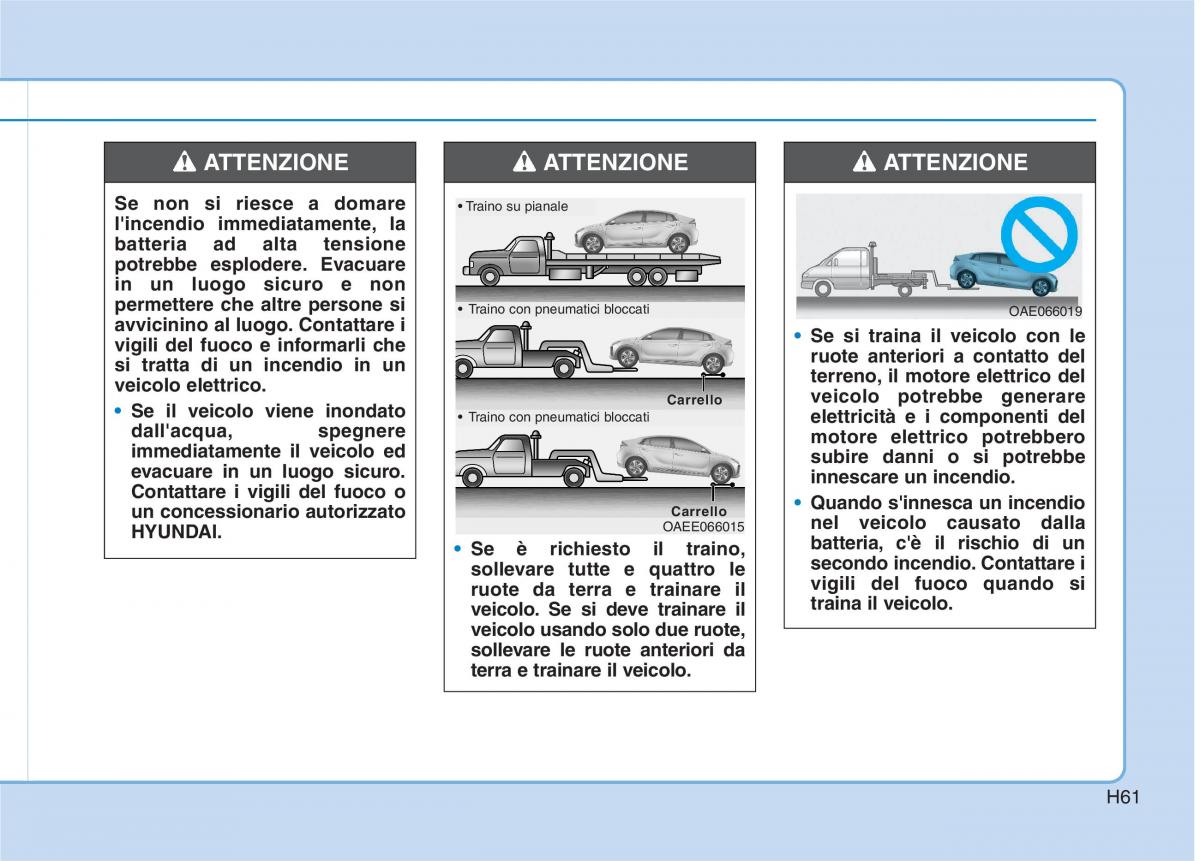 Hyundai Ioniq Electric manuale del proprietario / page 70