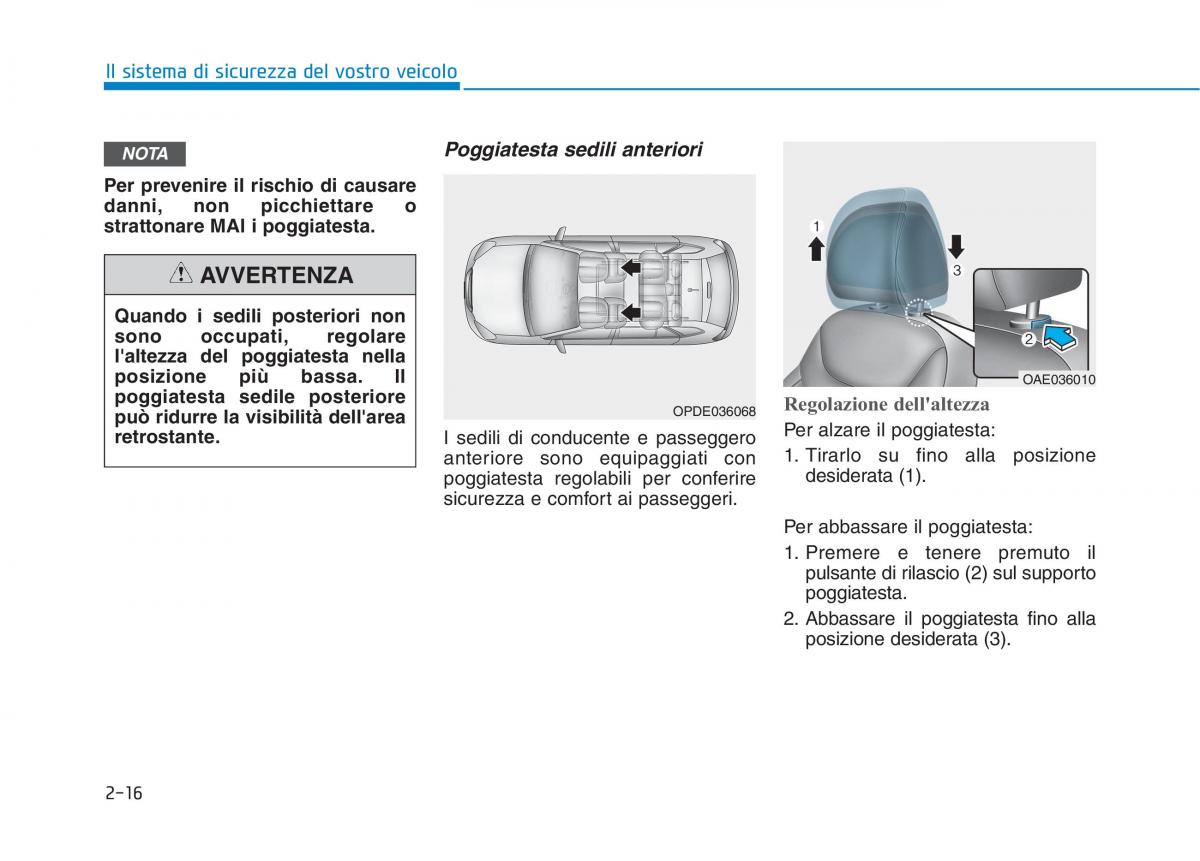 Hyundai Ioniq Electric manuale del proprietario / page 94