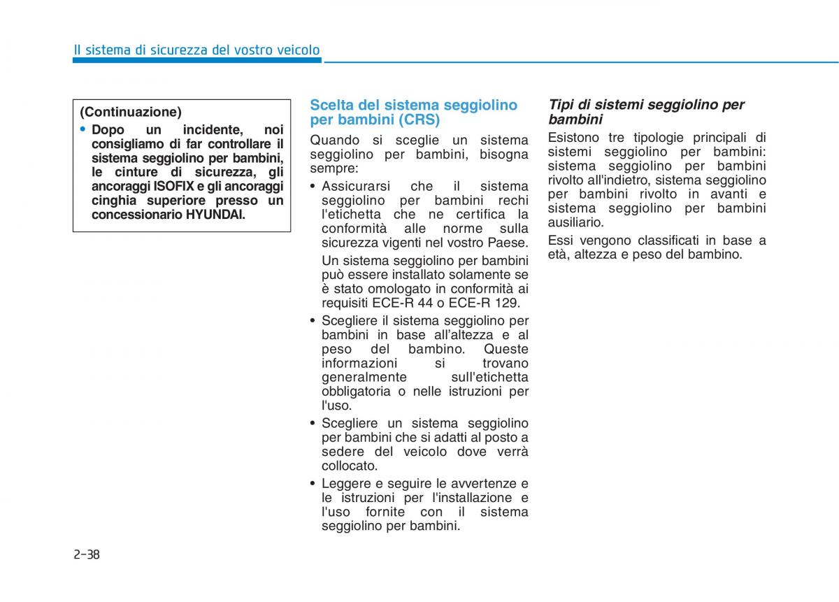 Hyundai Ioniq Electric manuale del proprietario / page 116