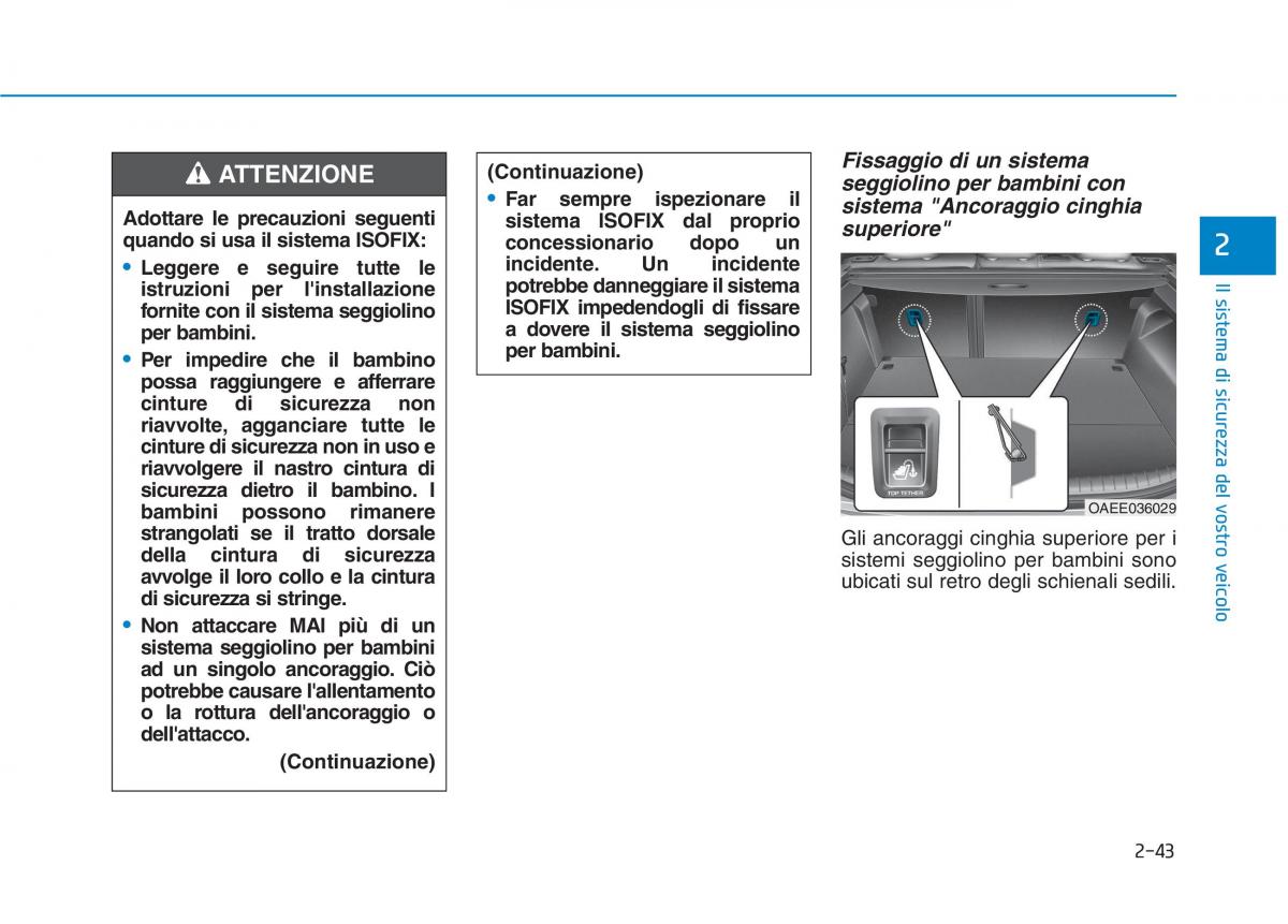 Hyundai Ioniq Electric manuale del proprietario / page 121