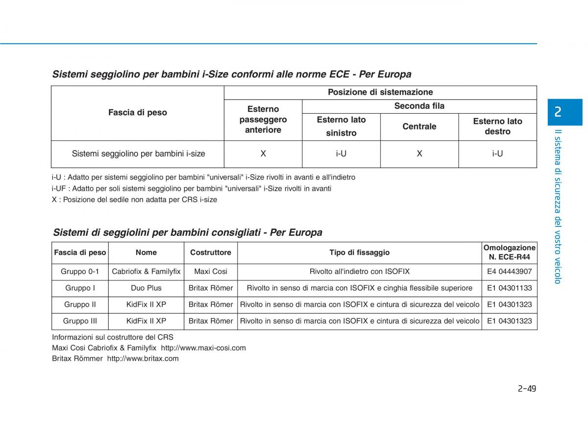 Hyundai Ioniq Electric manuale del proprietario / page 127