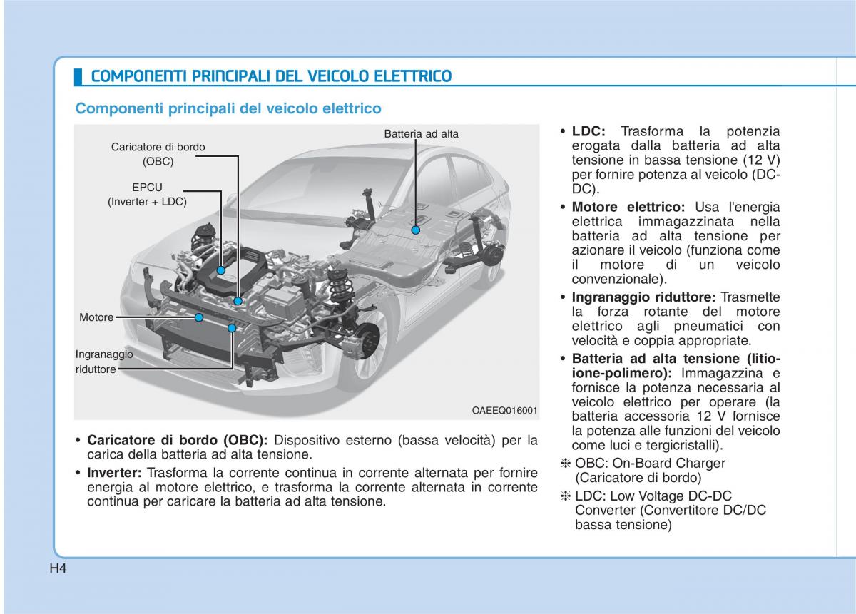 Hyundai Ioniq Electric manuale del proprietario / page 13