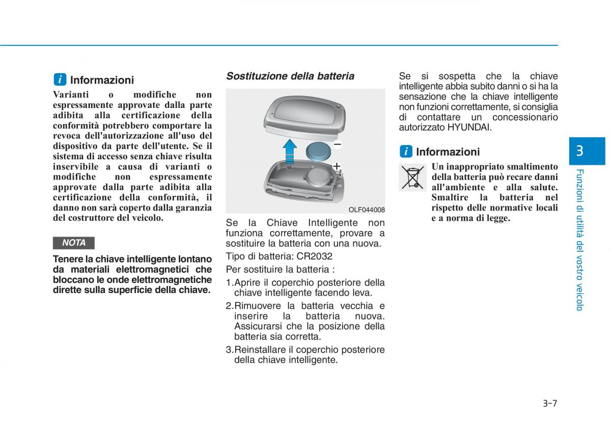 Hyundai Ioniq Electric manuale del proprietario / page 155