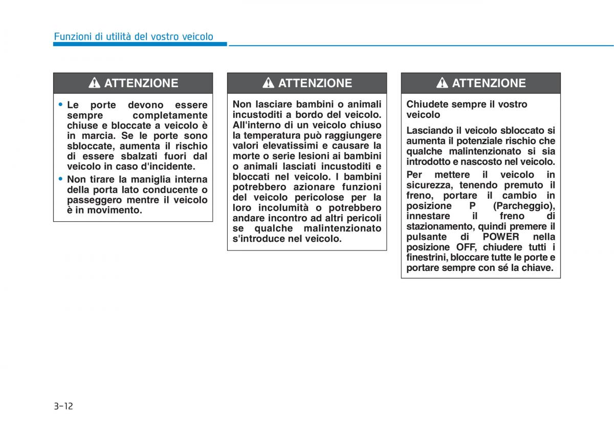 Hyundai Ioniq Electric manuale del proprietario / page 160