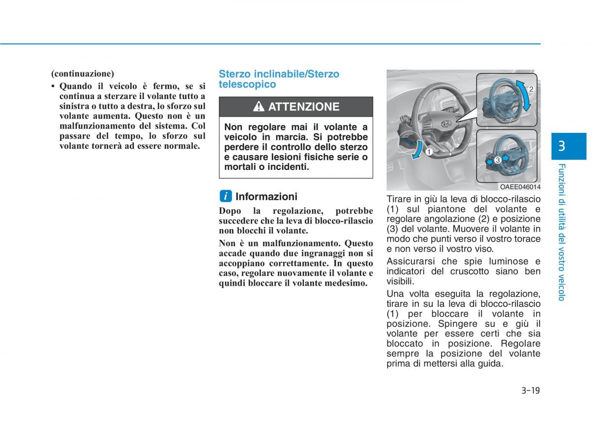 Hyundai Ioniq Electric manuale del proprietario / page 167