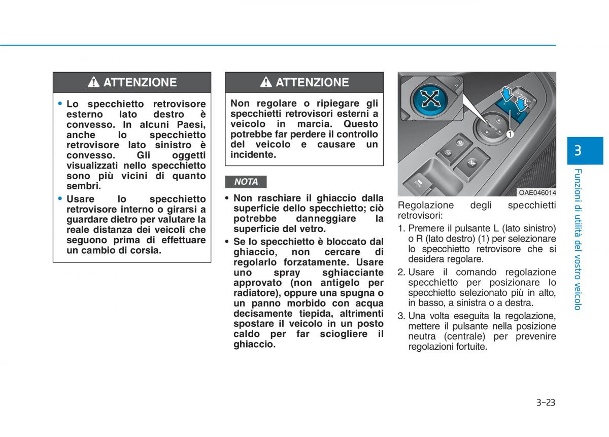 Hyundai Ioniq Electric manuale del proprietario / page 171