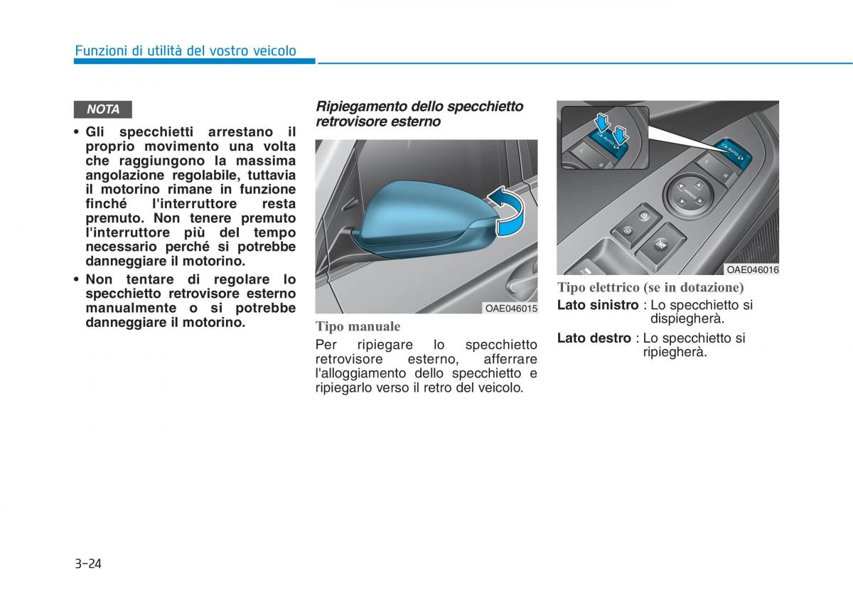 Hyundai Ioniq Electric manuale del proprietario / page 172