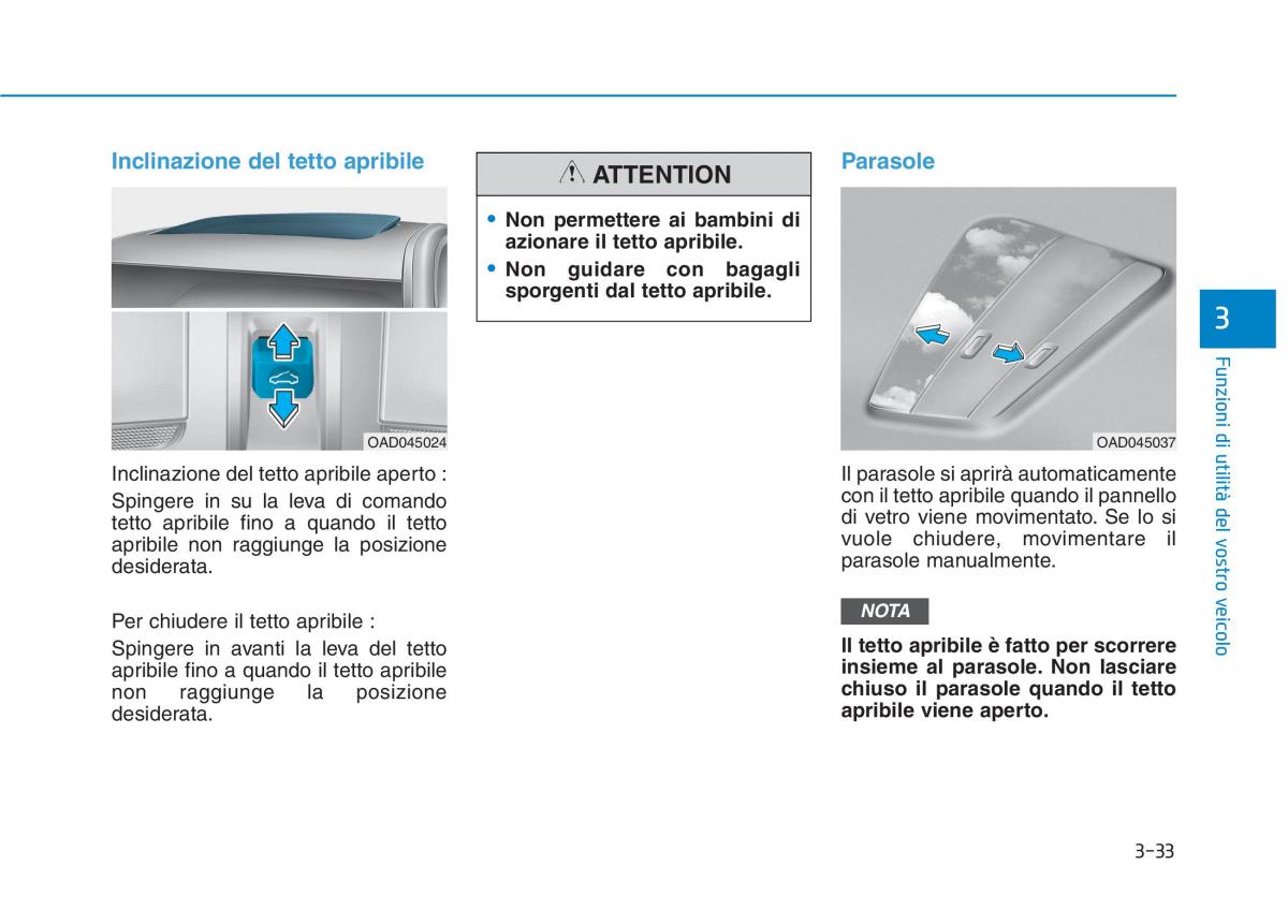 Hyundai Ioniq Electric manuale del proprietario / page 181