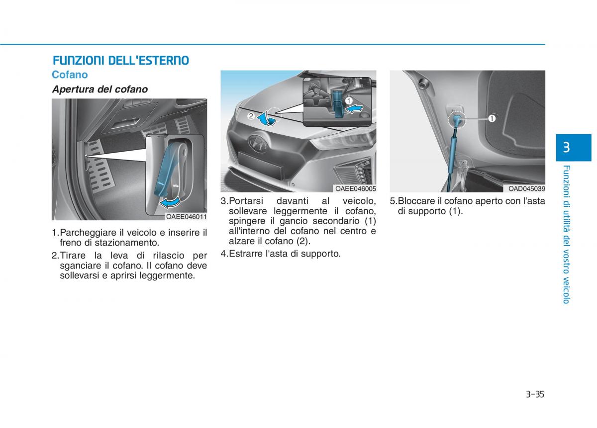 Hyundai Ioniq Electric manuale del proprietario / page 183