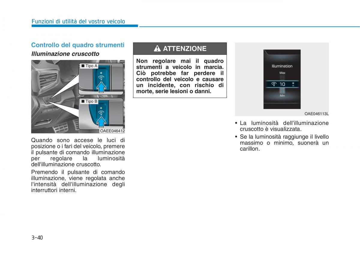 Hyundai Ioniq Electric manuale del proprietario / page 188