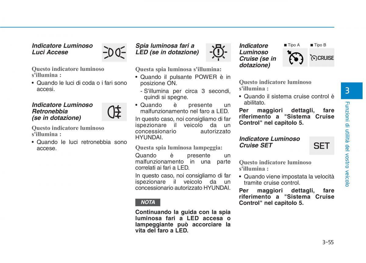 Hyundai Ioniq Electric manuale del proprietario / page 203