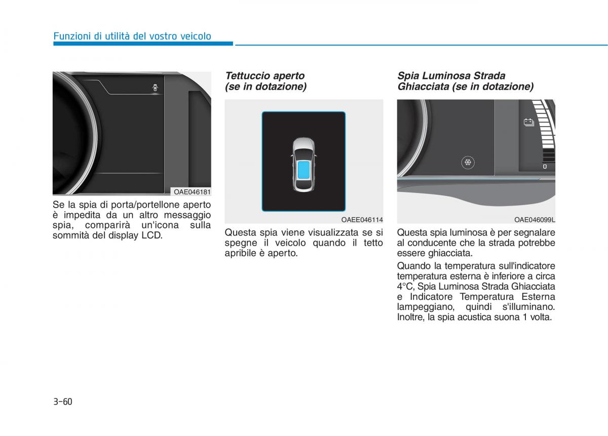 Hyundai Ioniq Electric manuale del proprietario / page 208