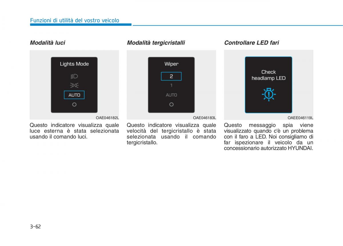 Hyundai Ioniq Electric manuale del proprietario / page 210