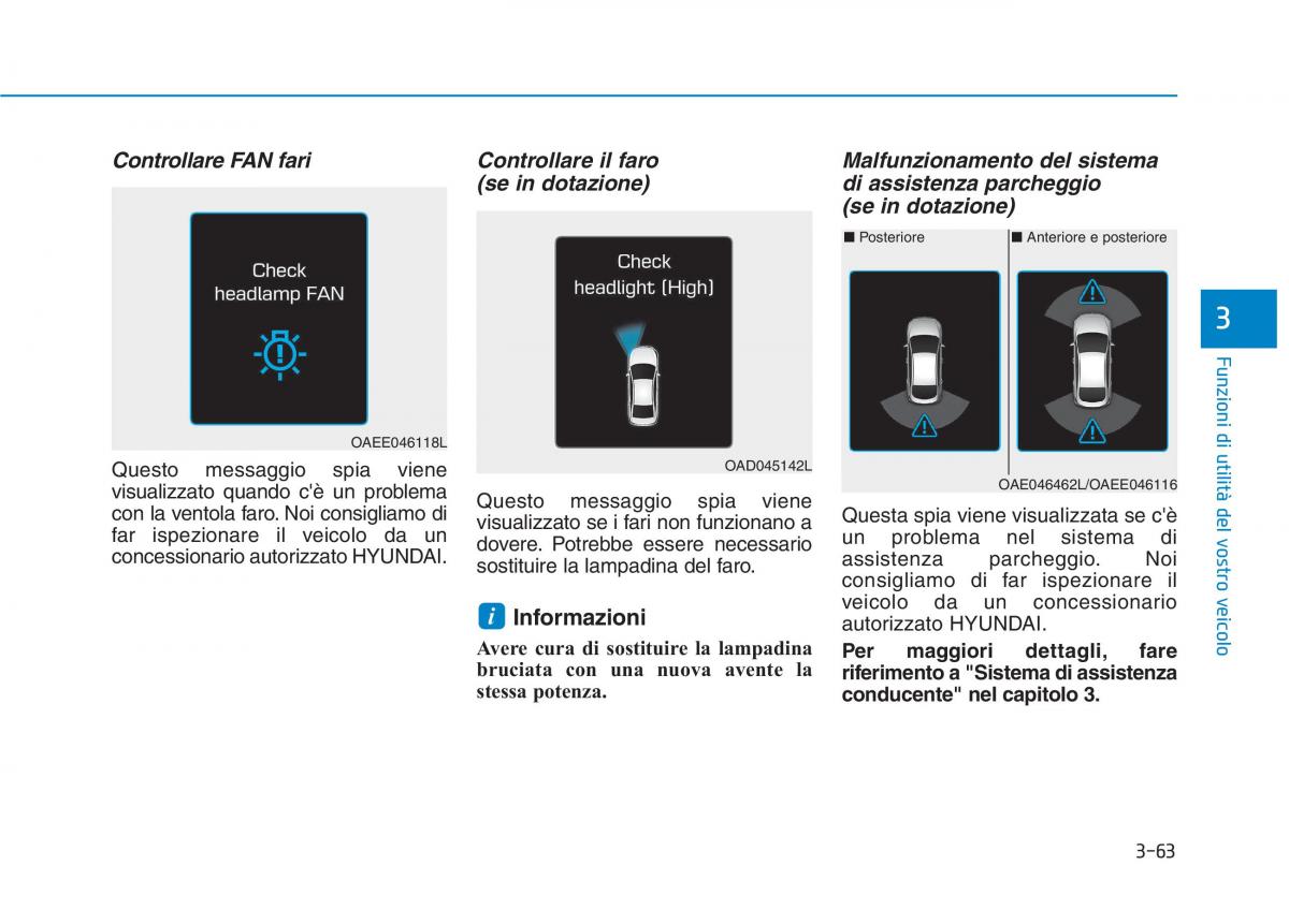 Hyundai Ioniq Electric manuale del proprietario / page 211