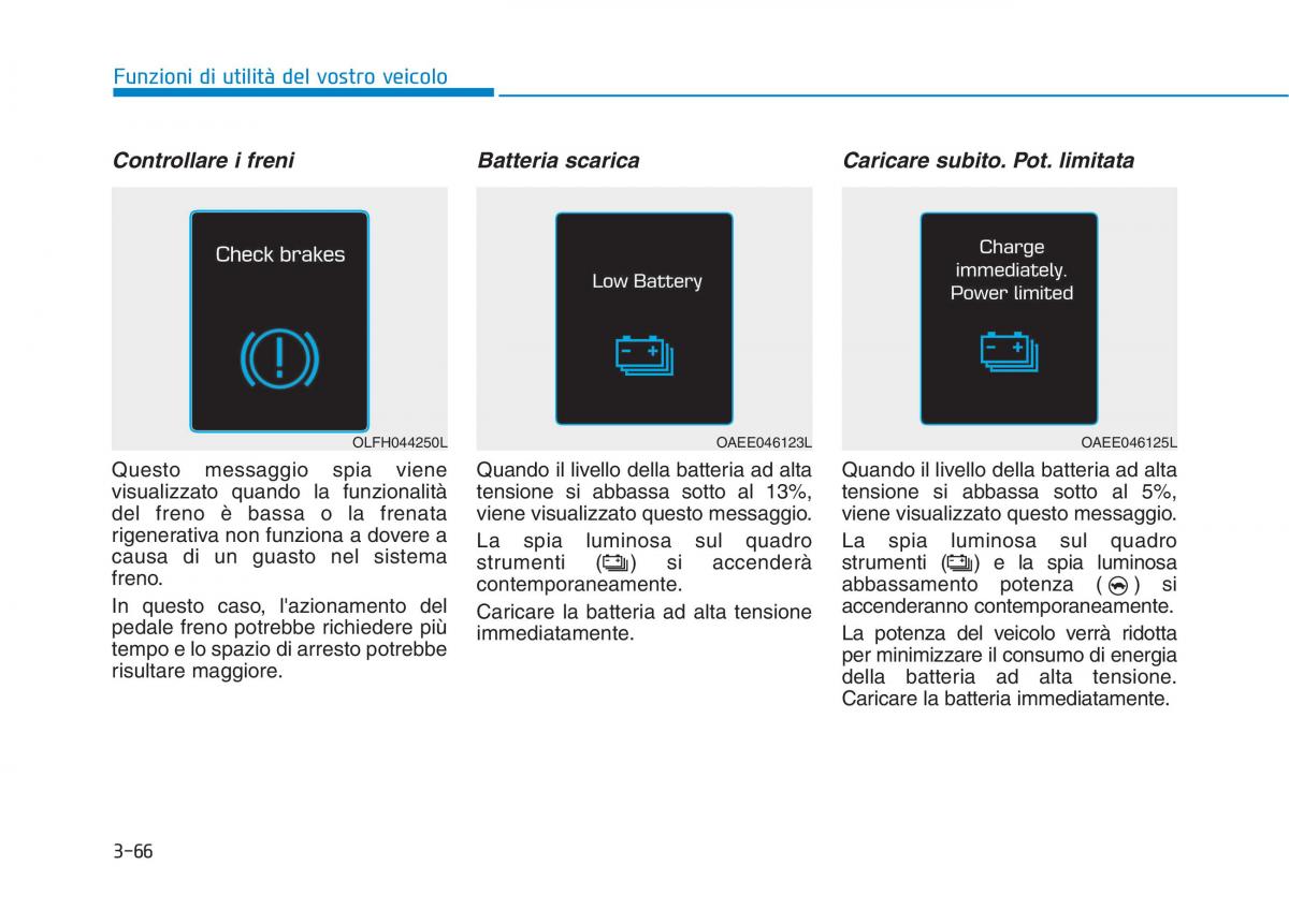 Hyundai Ioniq Electric manuale del proprietario / page 214